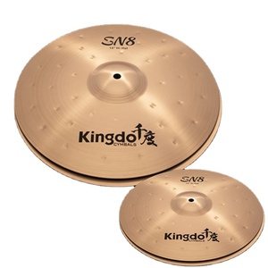2024 New High Quality Product Top Sale <strong>B8</strong> Hihat14&quot; Cymbals From China Wholesale Kingdo Hihat for Drum Kits