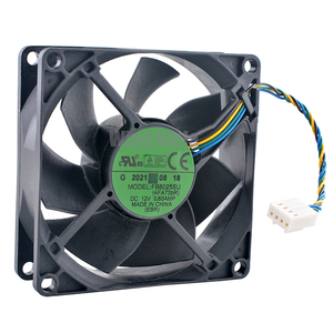 FB8025SU 8cm ventola di raffreddamento ad alta velocità 80x80x25mm DC12V 0.60A 4pin per Server Chassis CPU 80mm ventola di raffreddamento per componenti di Computer - Product Image 2