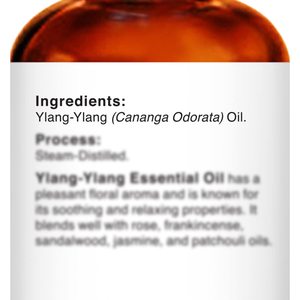 Özel etiket 100% doğal soğuk preslenmiş Ylang Ylang cilt vücut bakımı için damlalık ile uçucu yağ Premium sınıf, ev difüzörler - Product Image 5