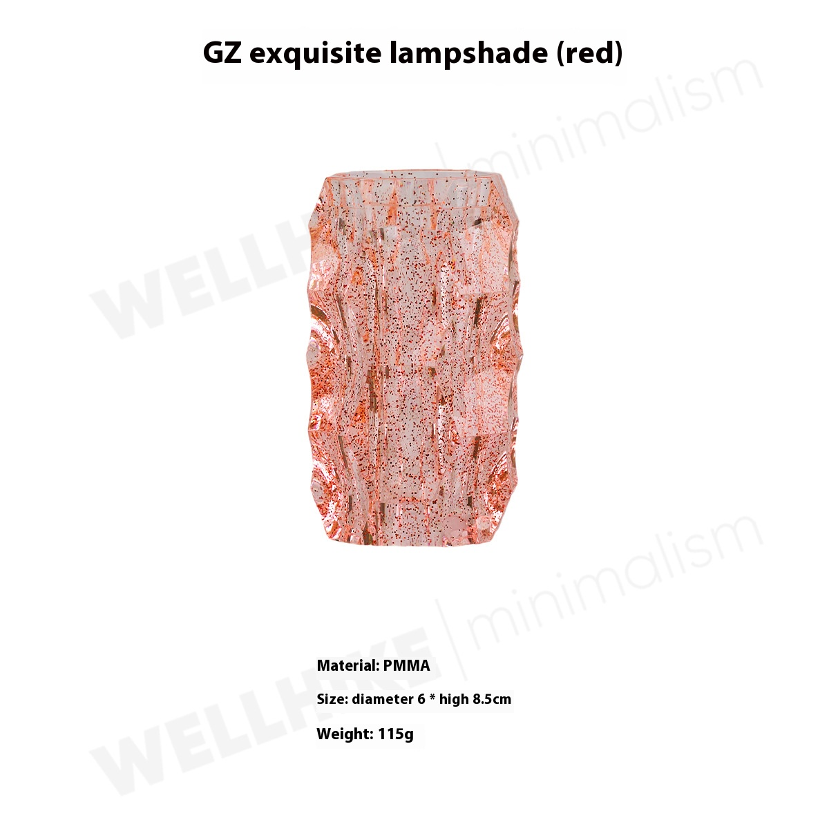 Gz lampshade red