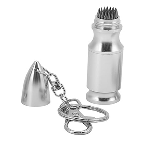 Scuff/ Acupuncture/Store Cue <strong>Tips</strong> 3 in 1 Snooker Pool Cue <strong>Tip</strong> Shaper with Key Chain - Product Image 6