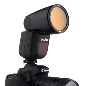 Godox V1 + AK-R1无线发光二极管工作室闪光速度计TTL功能电池电源遥控器兼容所有相机 - Product Image 6