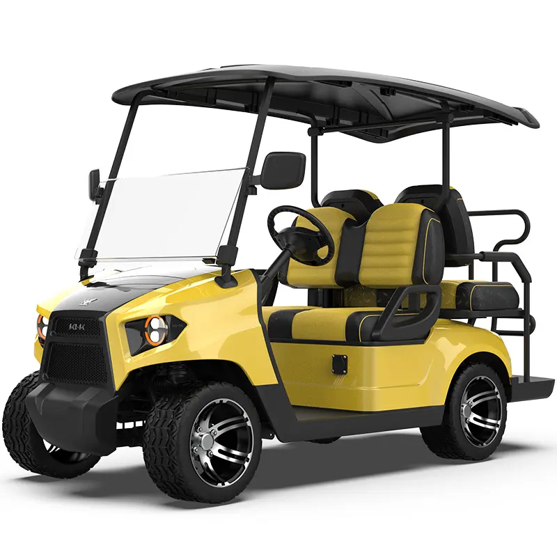 नई डिजाइन अच्छी गुणवत्ता सीई के साथ 4 सीट क्लब कार इलेक्ट्रिक गोल्फ कार्ट