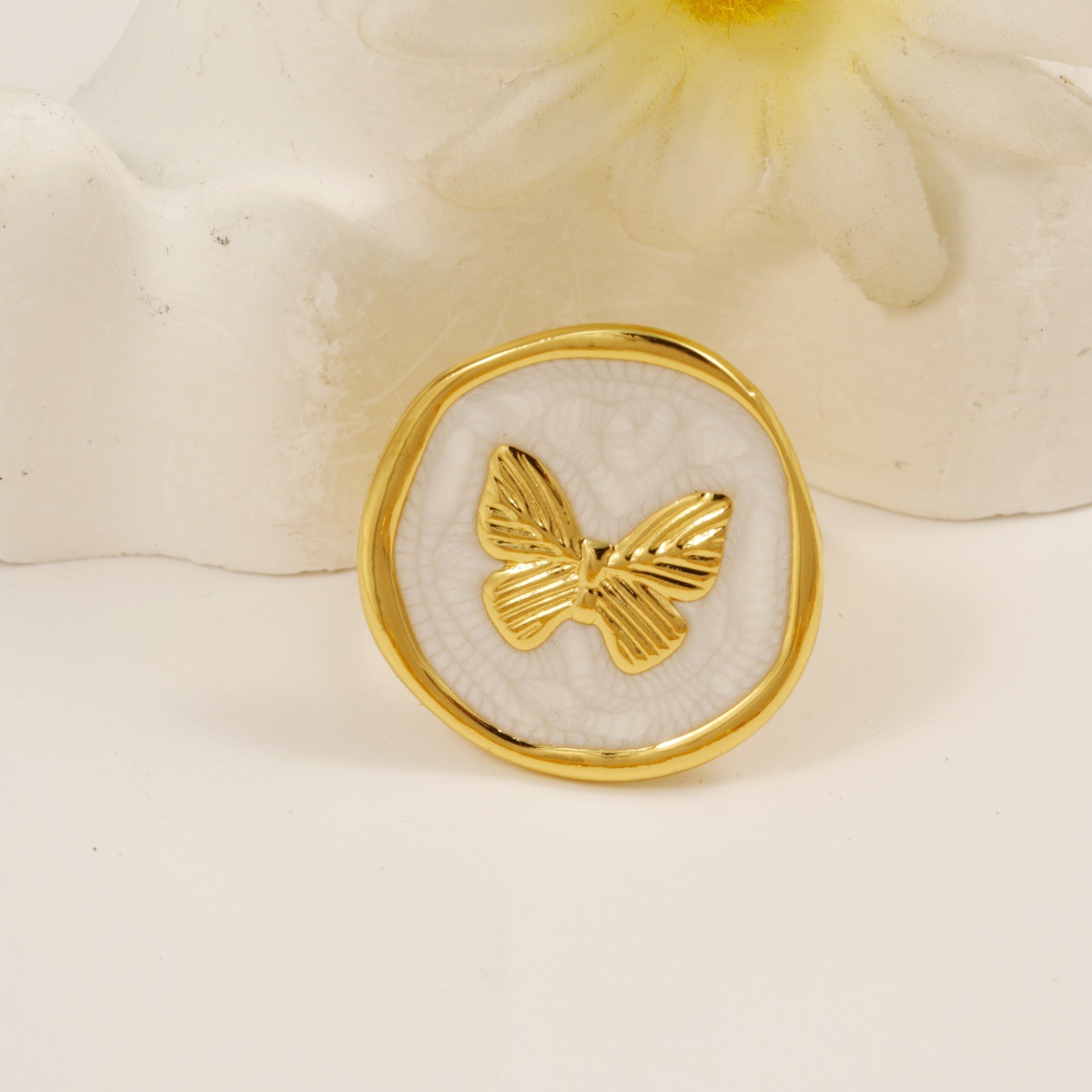 Butterfly 1 white