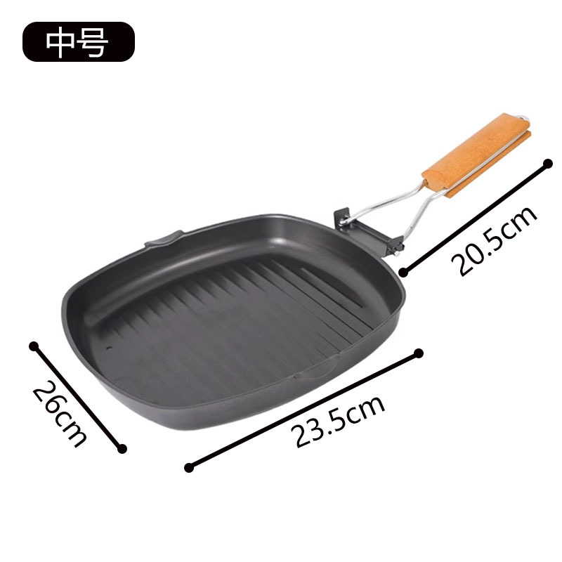 24cm suspendus d'oxygène rayure poêle