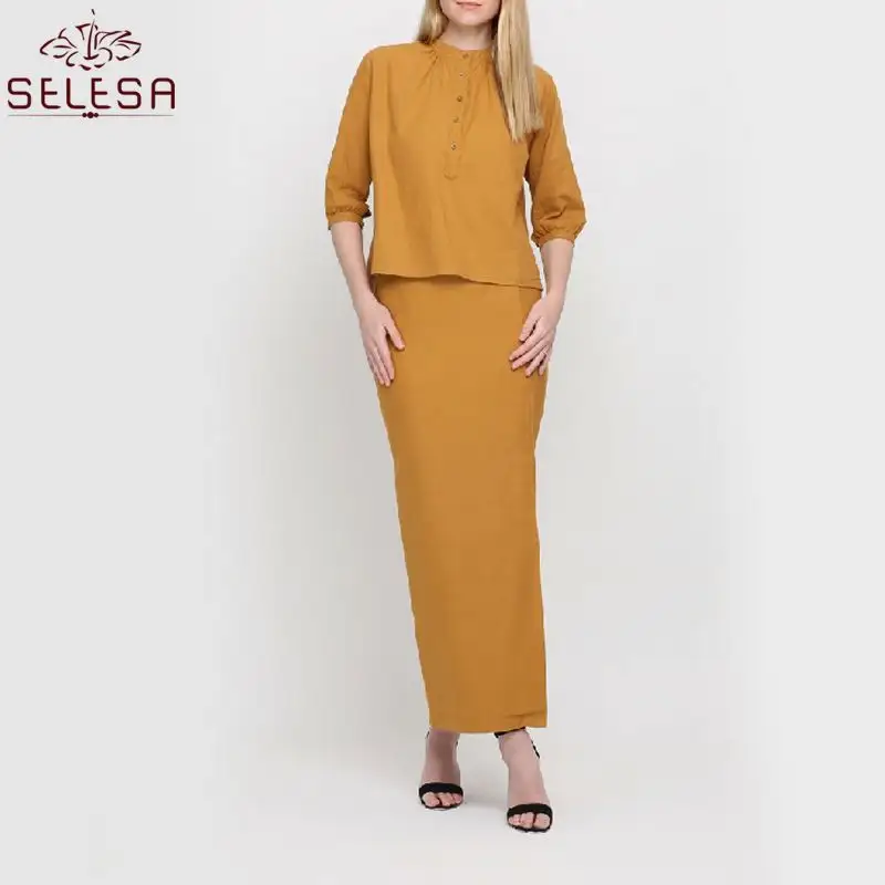 Panuelo En La Cabeza De Malasia Supply Stijl Maleisië Plus Size Jubah Kebaya Voor Kant Kurung Baju Melayu Jurken Dames vrouwen