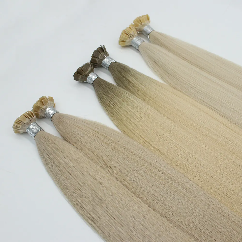 Высококачественный продукт для наращивания волос Fangcun с плоскими кончиками