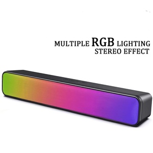 ลำโพงคู่สำหรับเล่นเกมแบบเต็มหน้าจอ LED คอมพิวเตอร์ที่มีสีสันเสียงคุณภาพสูง - Product Image 4