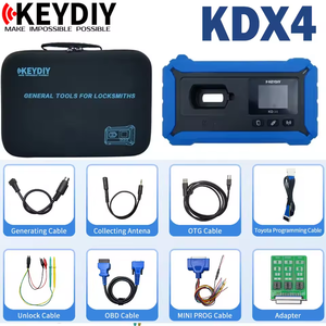 KEYDIY-Generador remoto KDX4, lector de chips de copia, programación multifuncional antirrobo, herramienta de emparejamiento, actualización de KDX2