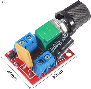 Motor PWM Drehzahl regler 3V 6V 12V 24V 35V 5A 90W mit Drehzahl regler Mini LED Dimmer