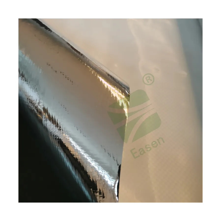 High Tensile Strength Foil Backed Wall Insulation Pe Woven Cloth Foil