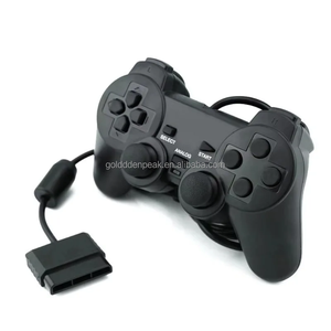 有線PS2コントローラージョイスティック振動モーターゲームパッド & マンドマネット付きジョイパッドゲーム & コントロールアクセサリー - Product Image 4