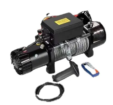 Jangkar Perahu Listrik Portabel Cina Mini 12V ATV Winch 12000 Lbs