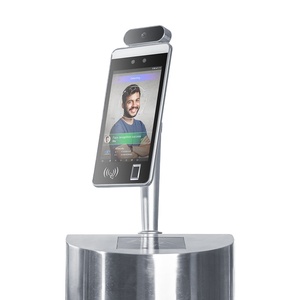HFSecurity RA08TAndroid顔認識温度測定タイムクロックバイオメトリック時間出席マシン - Product Image 2