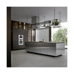 Thép không gỉ tủ bếp được xây dựng trong kéo ra chất thải bin Set kính phụ kiện phần cứng thép không gỉ tủ bếp - Product Image 5