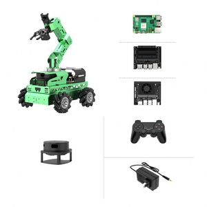 Kit Robot JetMax AI Learning, riconoscimento visivo programmabile, A1, Chassis Mecanum Entry-Level, Raspberry Pi 5 (8G) - Product Image 1