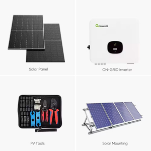 PV Farm Solution 50Kva 100Kva Solar Panel <strong>Power</strong> System 50Kw 100Kw Solar <strong>Power</strong> Plant on Grid Solar Energy System <strong>Kit</strong> - Product Image 2