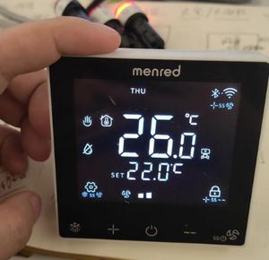 MENRED RT2.42E умный Wi-Fi Термостат сенсорный экран RS485 HVAC управление для автоматизации коммерческих зданий отеля - Product Image 5
