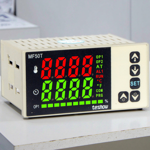 Teshow MF50T PID Temperature Timer Controller, Customized Plastic Materials for OEM/ODM, Suitable for Powder Coating/Furnace - Product Image 3