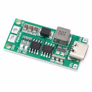 Cargador de batería de iones de litio de 2 cuerdas, 3 cuerdas, 4 cuerdas, Placa de protección de batería, placa de carga de refuerzo USB tipo C,