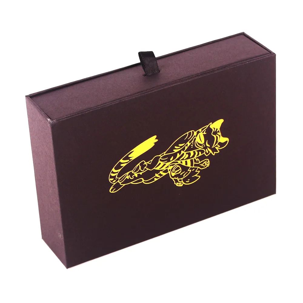 Cá nhân ngăn kéo các tông đính hộp với Logo thiết kế thời trang uv-tráng mỹ phẩm chăm sóc da bao bì Hộp quà tặng