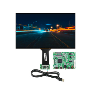 Pannello Display moduli LCD IPS schermo FHD 400 lit luminosità eDP 30 pin corrispondente scheda driver e pannello touch (opzionale) - Product Image 1