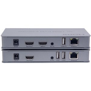 4K KVM HDMI扩展器通过Cat5e/6电缆120M USB HDMI扩展器，用于电脑鼠标键盘视频显示新条件RJ45输出 - Product Image 2