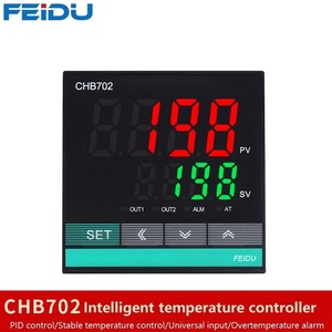 CHB702 Multy Input Dual <strong>Output</strong> <strong>SSR</strong> Relay <strong>PID</strong> <strong>Temperature</strong> <strong>Controller</strong> AC 220V 24V Digital Thermostat - Product Image 3