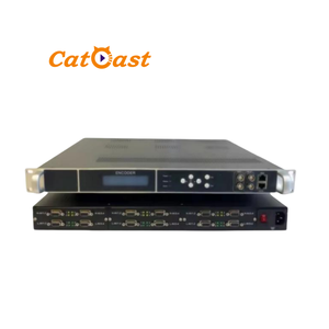 24 canali AV a QAM MPEG2 modulatore DVBC DVBT ATSC ISDBT Input RF Out Digital TV CVBS Encoder modulatore - Product Image 1