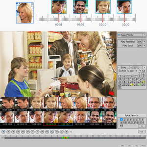 HFWVISION 3MP PoE安全IP摄像机全彩夜视智能人工智能人体检测3Mp监控摄像机 - Product Image 3
