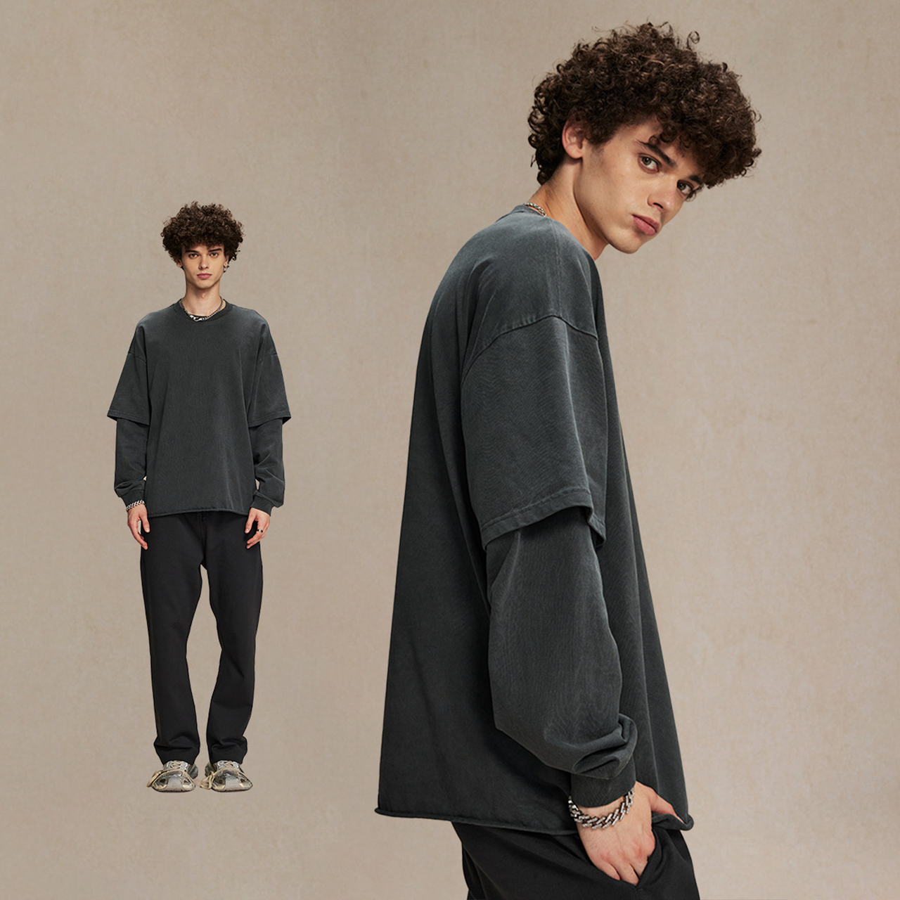 Gris oscuro