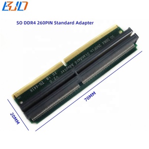 Laptop SO-DIMM Speicher RAM DDR4 260Pin Steckplatz zum Desktop DDR4 DIMM Adapter Tests chutz karte Auf Lager