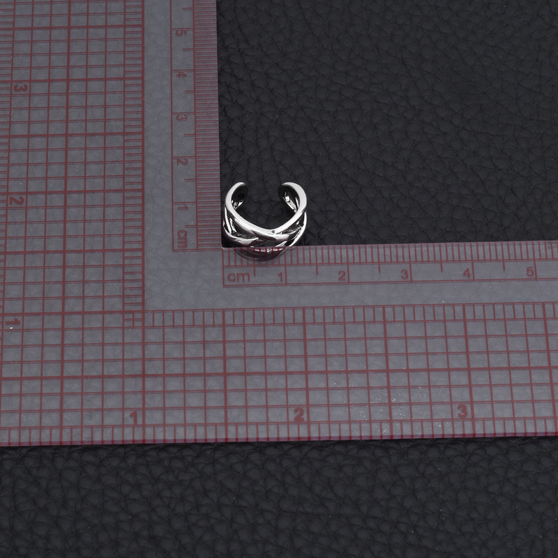E067-Silver Ear Cuff (1 Piece)