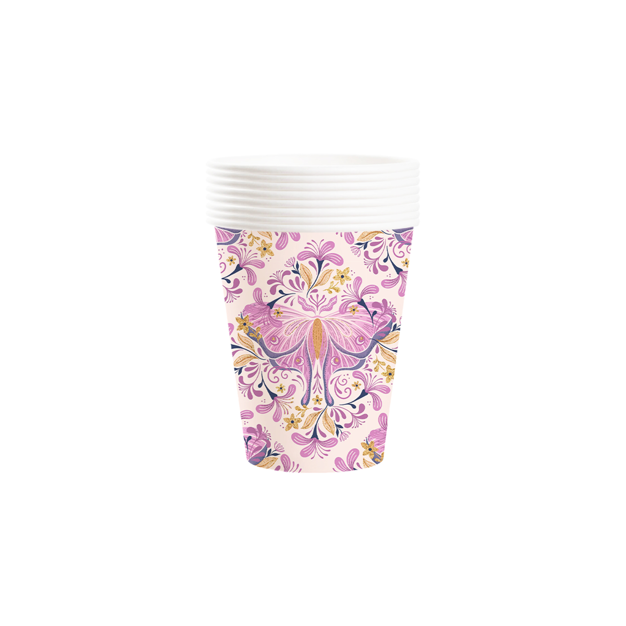 Vaso de papel de 9 oz * 8 unidades