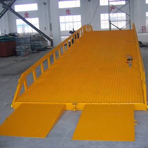 10ton móvil nivelador de muelle hidráulico rampa de muelle para contenedor de carga