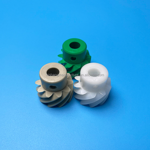 螺旋齿轮传动工程用精密铸造右旋斜齿轮交错轴聚甲醛 (POM) - Product Image 4