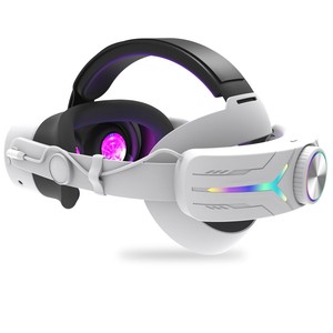VR Head Strap for Meta <strong>Quest</strong> 3 and Quest3S with 12000 MAh Battery USB Fast Charge with RGB Light Quest3s Accessories Wholesale - Product Image 1