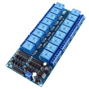 12V 16 Channel <strong>Relay</strong> <strong>Module</strong> <strong>With</strong> Optocoupler <strong>Relay</strong> <strong>Output</strong> 16 Way Low Level Trigger <strong>Relay</strong> <strong>Module</strong> - Product Image 1