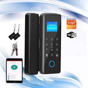 Tuya Smartlife telecomando Ttlock biometrico ufficio digitale serratura porta impronta intelligente vetro serratura porta serratura - Product Image 6