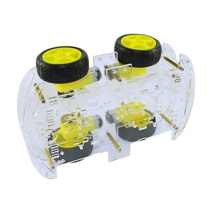 JYCTEC 4WD akıllı Robot araba şasi kiti 4WD sürücü akıllı araba - Product Image 3