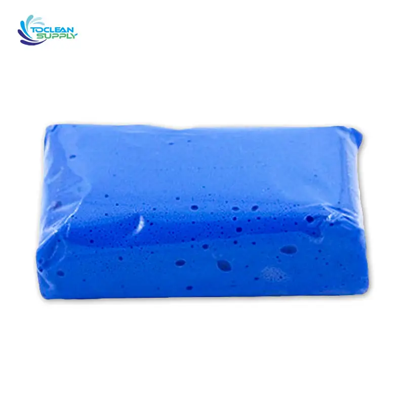 100g high quality magic blue care detailing auto washing polish medium aggresive Cleaning Mud car clay bar pad