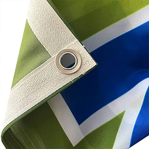 شعار مخصص ملون حجم كبير من البوليستر لكرة القدم الوطنية للطقم الرياضي لفريق كرة القدم الأمريكي NFL رايات علم مطبوعة مفردة أو مزدوجة للداخل والخارج - Product Image 5