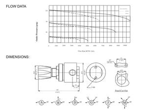Chất lượng cao 316L thép không gỉ đo áp suất 1/4npt cho Helium gas thanh Trừng hệ thống - Product Image 6
