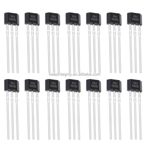 20Pcs 49E OH49E SS49E S49E TO-92S Hall-Effekt-Sensor 3-poliger Magnet detektor für Arduino