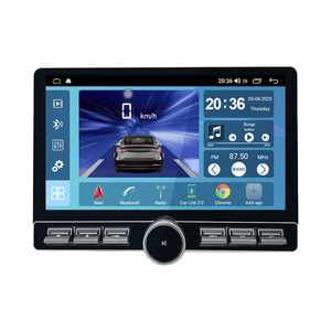 10 Zoll Universal 1Din Android Autoradio Autoradio WIFI 4G Netzwerk CarPlay Auto Stereo DSP RDS FM AM Auto DVD Player - Product Image 1