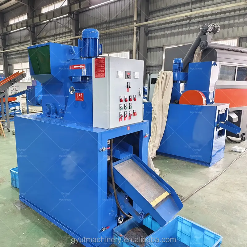 cusization equipment cooper wire granulator can be processed 15mm Electric Wire Grinder and Separator