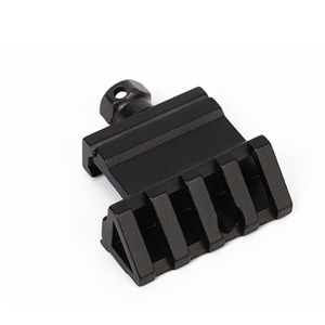ขอบเขต QD แบบเอียง 45 องศาราวบันไดด้านข้างเล็งเป้าวงเล็บโลหะ Bipod ขอบเขตแบบปรับได้ - Product Image 4