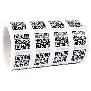 Custom Printed <strong>Create</strong> <strong>QR</strong> <strong>Code</strong> Label Data <strong>Code</strong> Jewelry Supermarket Free Sample Scanner Module Barcode Sticker Label - Product Image 1