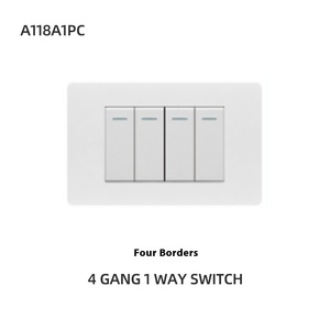 Novo Design Tomada De Parede E Interruptor <span class=keywords><strong>3</strong></span> Gang 2 <span class=keywords><strong>way</strong></span> Switch Interruptor De Parede De Luz De Controle Elétrico