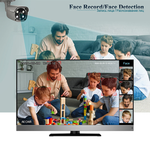 5MP POE IP闭路电视摄像机双向音频室外人脸检测摄像机5MP IP Poe摄像机 - Product Image 4